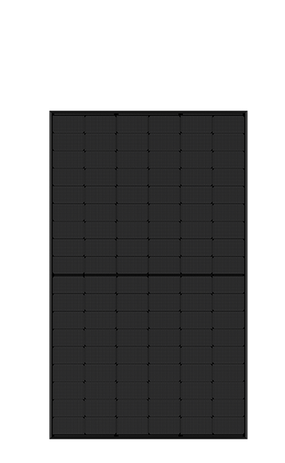 Jinko JKM425N-54HL4-B 425W Black on Black 108 Half-Cell Mono Solar Panel - Open Box