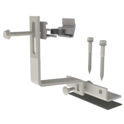 K2 Systems 4000142-BR Universal Standard Hook +2 5.5" with Rail Runner