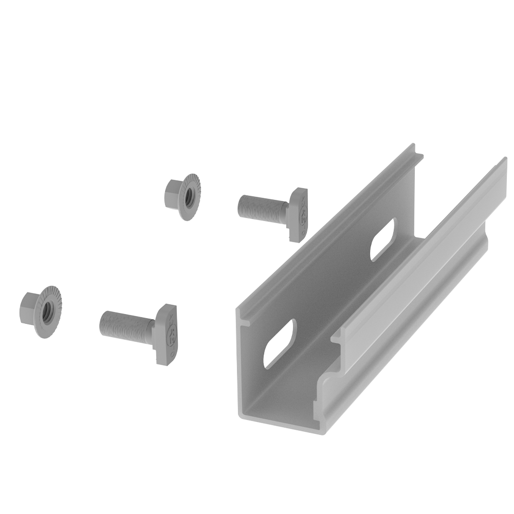 K2 Systems 4000051 Mill Rail Connector Set
