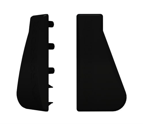 IronRidge XR Rail XR-100-CAP01-B1 Black End Caps 1 Bag of 10 Pair