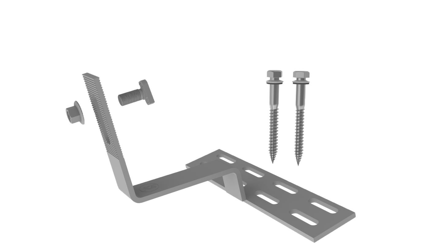 K2 Systems 4000140 Universal Standard Hook 9" Base