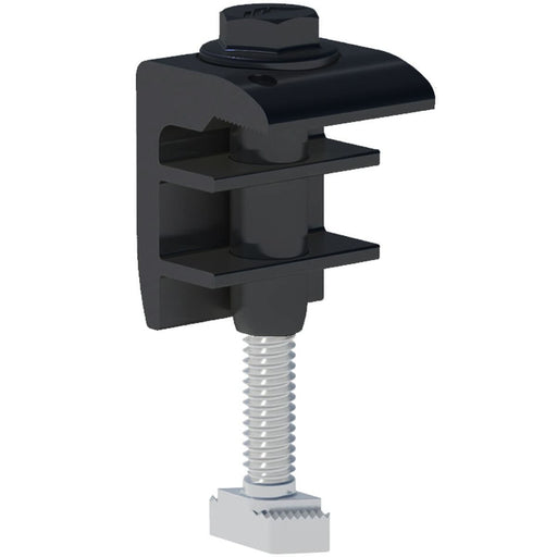 IronRidge UFO UFO-END-01-B1 Black End Clamp, 30mm-40mm
