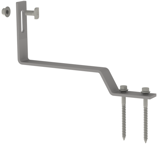 K2 Systems 4000141 Flat Tile Hook X Kit