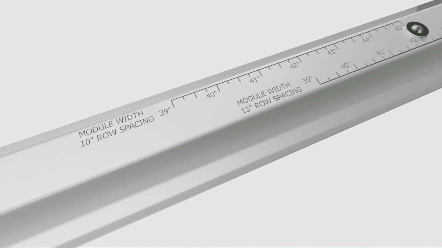 Unirac GridFlex 10 380110 Mid Rail 10-13" Row Spacing MW 45-52"