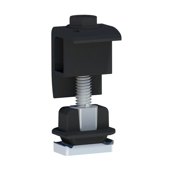 IronRidge Aire AE-END-01-B1-US Black End Clamp, 30mm-40mm Domestic Content