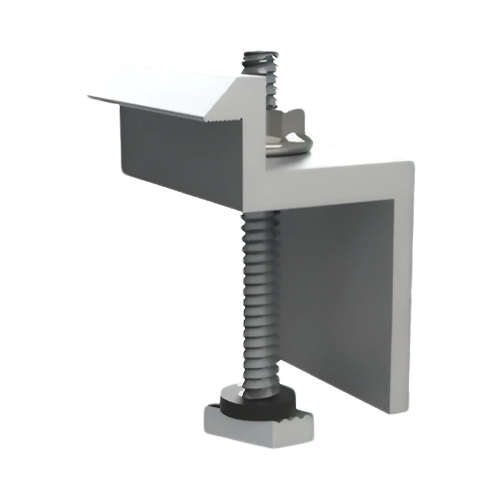 Unirac SolarMount 302025C-US Clear End Clamp, 45mm-47mm Domestic Content