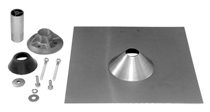 Quick Mount PV QBase QMNC-A-12 Mill Comp Shingle Flashing