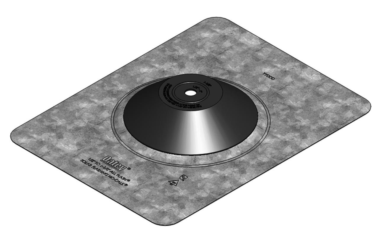 Oatey Aurora 12801 Galv Clear Flashing