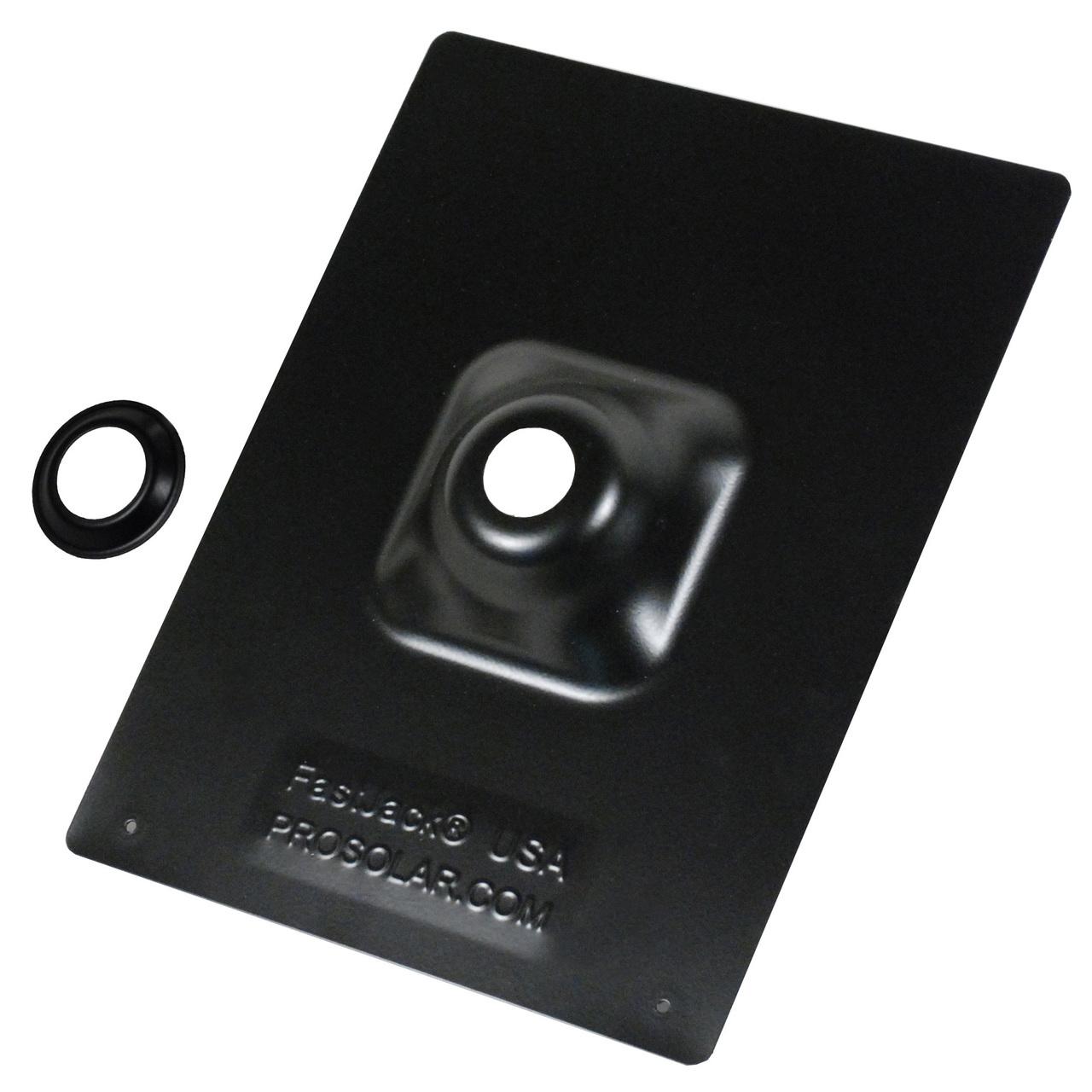 ProSolar FastJack FJE-Flash-1 Black Flashing and Collar