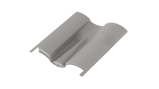 K2 Systems EverFlash 4000131 Mill S-Tile Replacement Flashing