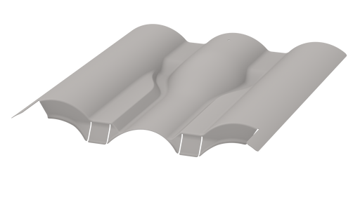 K2 Systems EverFlash 4000132 Mill W-Tile Replacement Flashing