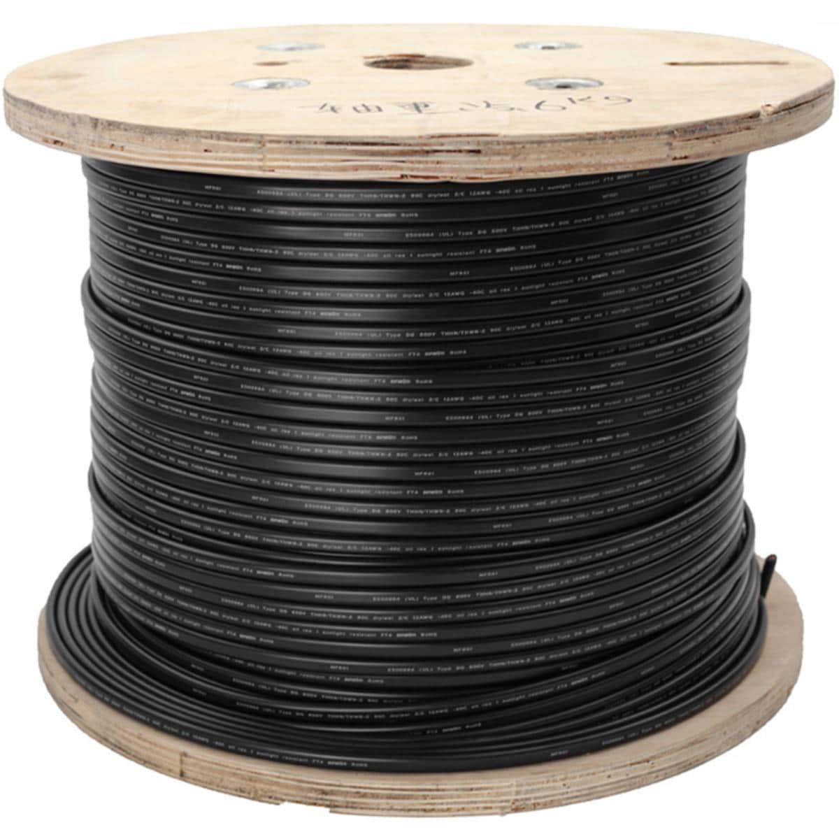 Enphase QD-12-RAW-300 12 AWG Cable with no Connectors Spool of 300m