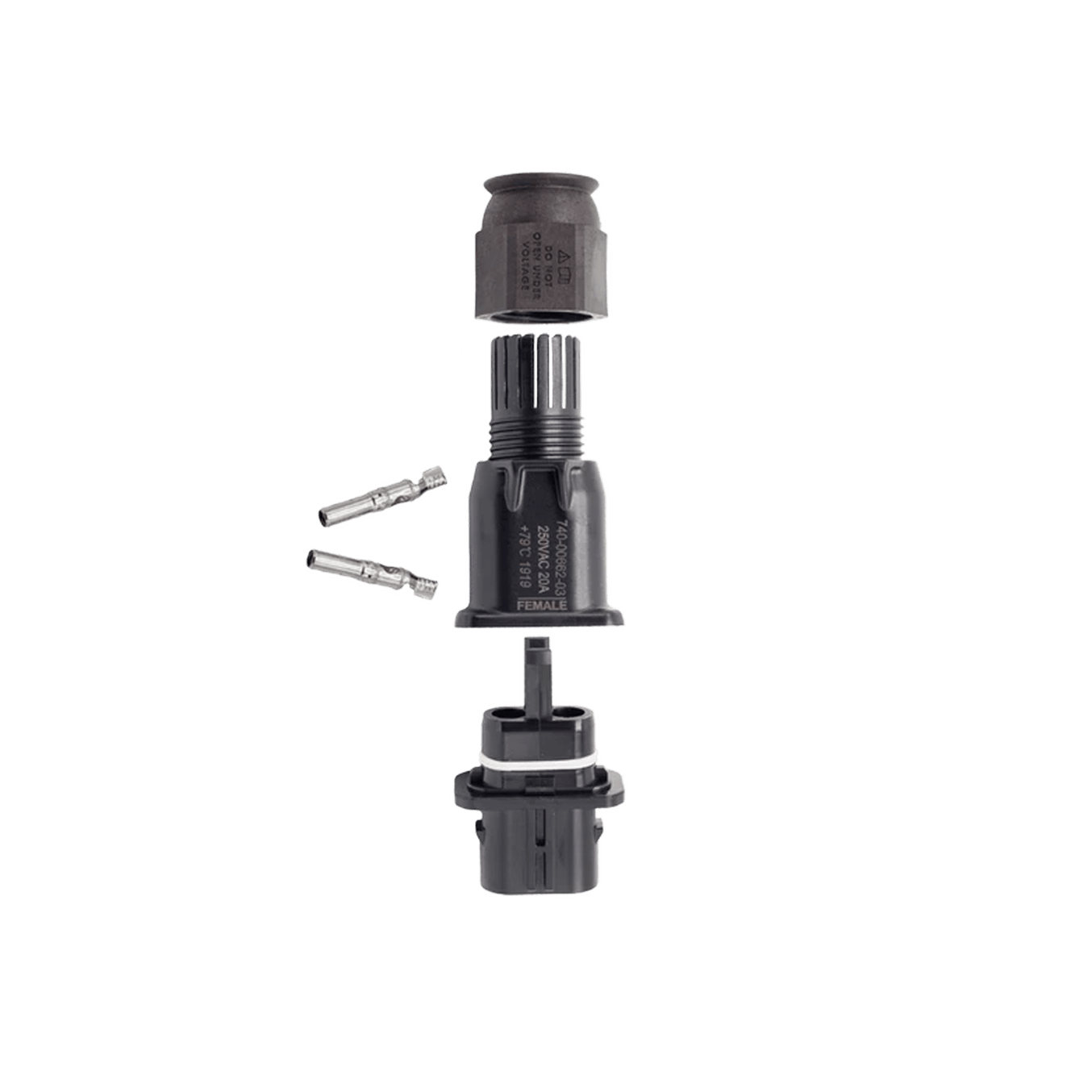 Enphase QD-CONN-10F IQ Female Field Wireable Connector Bag of 10