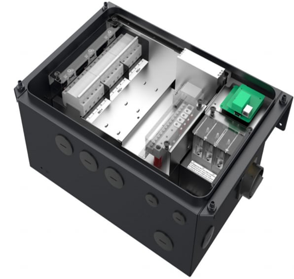 Solectria PVI-36-50-60TL-WB-AP Module-Level Rapid Shutdown Wiring Box APsmart Compatibility