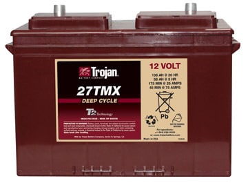 Trojan Signature 27TMX 105Ah 12V Flooded Battery