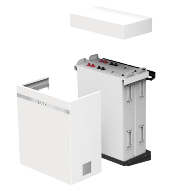 Pytes R-Box 05-041381-11 On-Wall Install Package for 2 E-Box 48100R Battery Packs