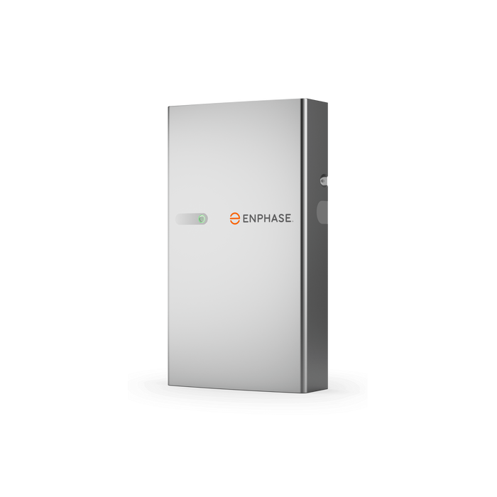 Enphase IQ IQBATTERY-5P-1P-NA-DOM 5.0kWh 76V Lithium Iron Phosphate (Cover and Wall Bracket)