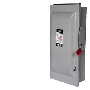 Siemens GNF323R 100A 2-Pole or 3-Pole Non-Fused Safety Switch