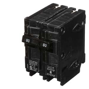 Siemens Q280 2-Pole 80A Circuit Breaker