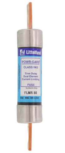 Littelfuse FLNR080 80A 125Vdc Dual-Element Time Delay Fuse