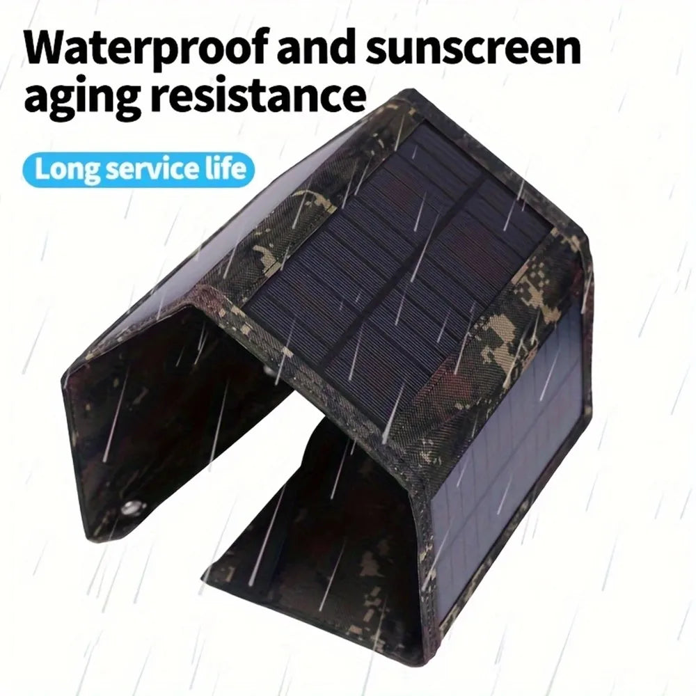 1pc USB Foldable Solar Panel Portable Flexible Small Waterproof 5V Folding Solar Panels Cells For Mobile Phone Battery Charger
