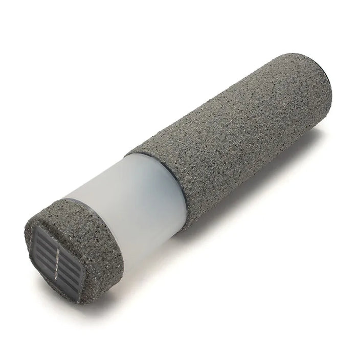 Solar Power Stone Pillar White LED Solar Lights Outdoor Garden Light Lawn Lamp Court Yard Decoration Lamp Lighting Dropshipping