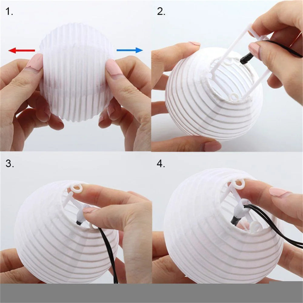 10/20/30 LED Solar Lantern String Light Outdoor Waterproof Christmas Garland Fairy Lights Patio Garden Party Wedding Decoration