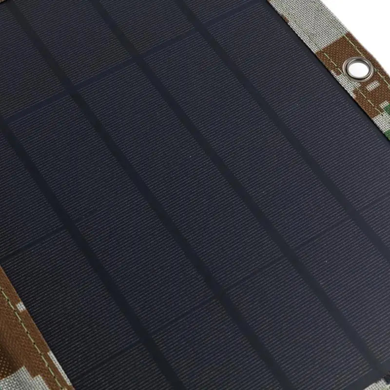 Foldable 5V 100W Dual USB Solar Panel Outdoor Waterproof Solar Panel Charger Mobile Power Battery Charger With 4 in 1 Cable