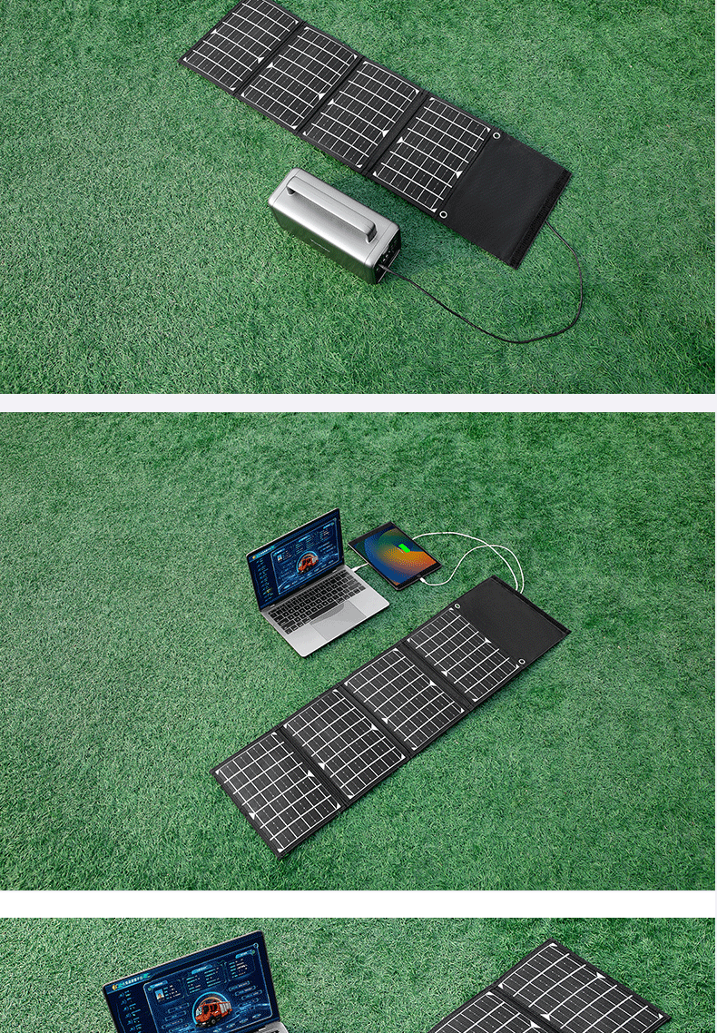 18V Portable Mobile Phone Outdoor Foldable Movable Power Supply