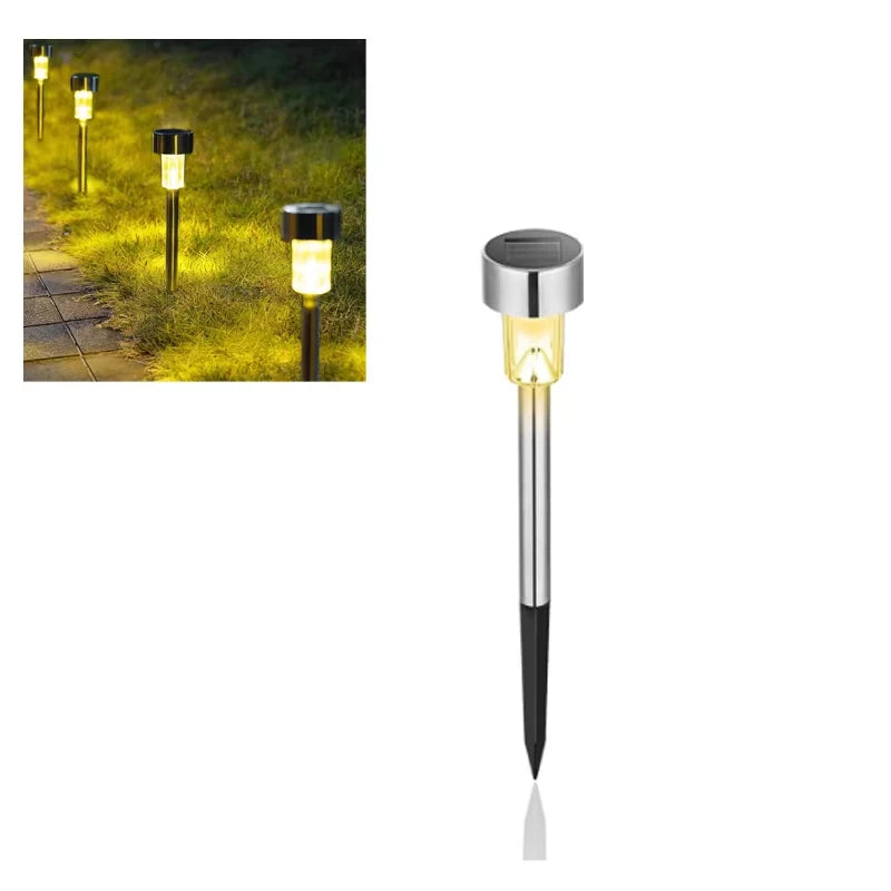 Solar Light Garden Decoration Tools Outdoor Solar Powered Lamp Waterproof Landscape Lighting for Pathway Patio Yard Lawn