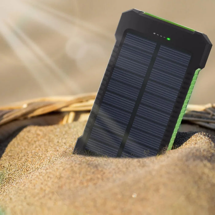 20000mAh Solar Power Bank External Battery backpack Fast Charger Powerbank With SOS Flashlight Poverbank For Smart Mobile Phone