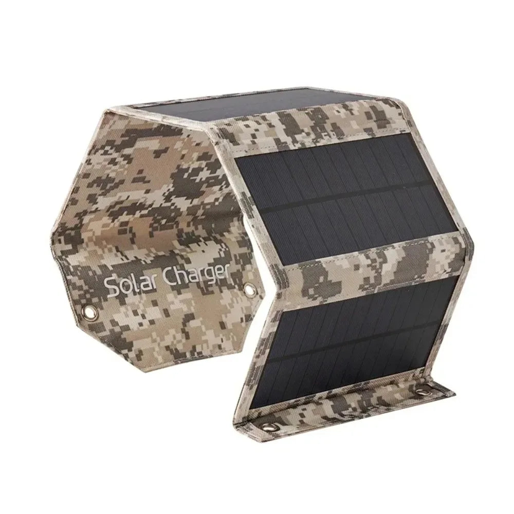 100W 80W 60W Foldable Solar Panel 5V USB Portable Folding Bag Battery Charger for Phone Outdoor Camping Waterproof Power Bank