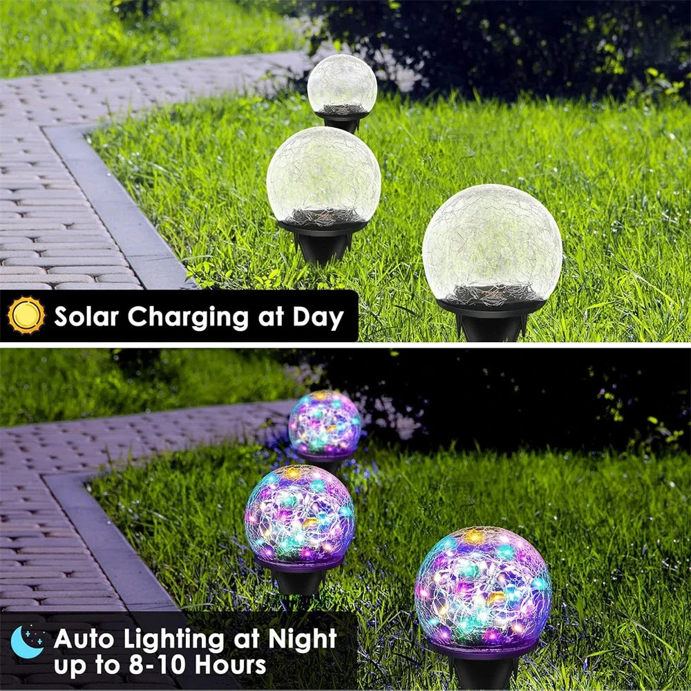 Solar Courtyard Outdoor Lights Garden Landscape Layout Decoration Underground Lamp Home Yard Waterproof Atmosphere LED Lights