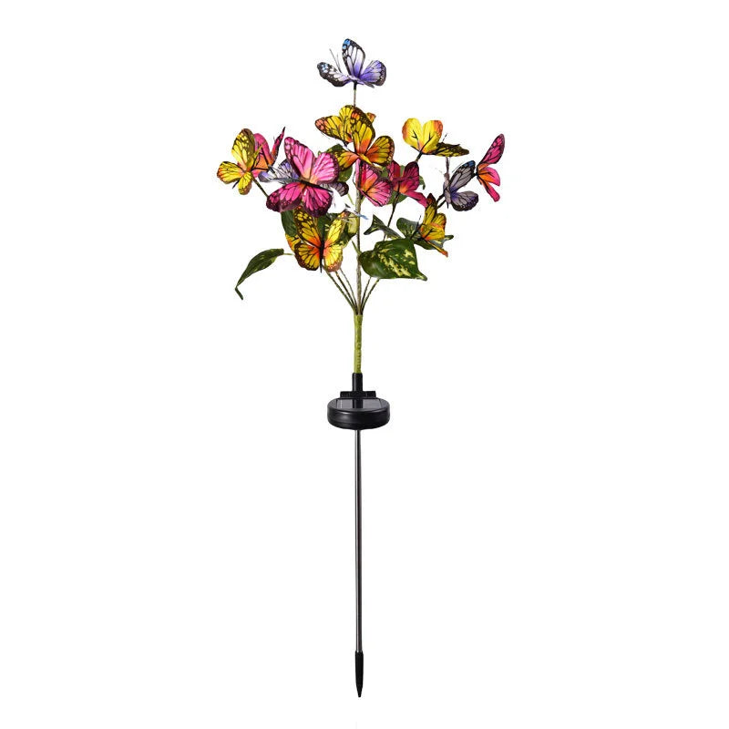 Solar Butterfly LED Fairy Lights - Perfect for Valentine's Day Easter Halloween Christmas Decoration Solar Outdoor Garden Lamp