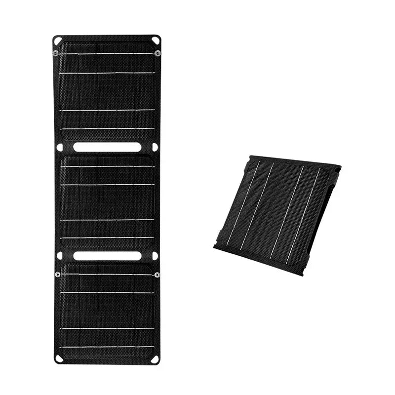 21W 40W ETFE Folding Solar Panel for Mobile Phone Camping Travel Outdoor USB Fast Battery Charging Bag 5V 9V 12V Solars Plate