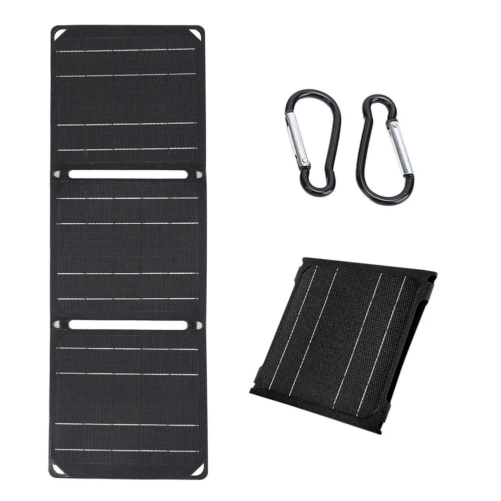 30W/40W 5V Portable Cell Phone Charge Panels PD 20W QC 3.0 5V 9V 12V Foldable Mobile Power Bank Charger for USB A C Power Bank