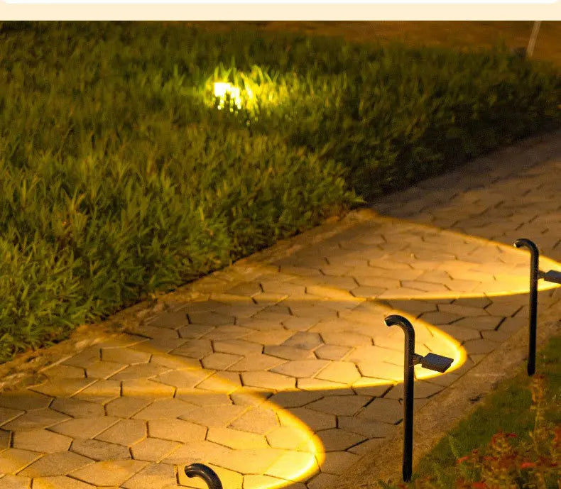 Durable Solar Pathway Lights for Driveway and Garden Landscape
