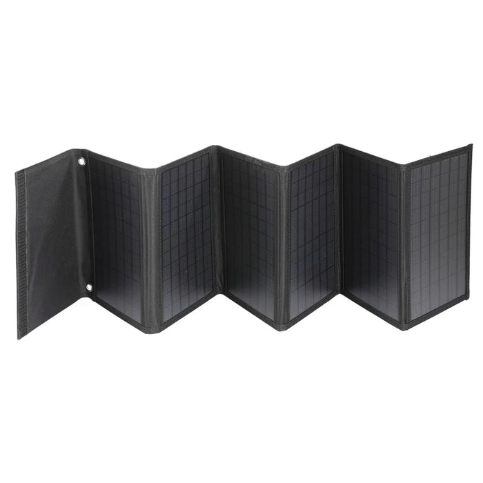100W Foldable Solar Panel Portable Folding Bag USB+DC Output Solar Charger Outdoor Power Supply for Mobile Phone Power Generator