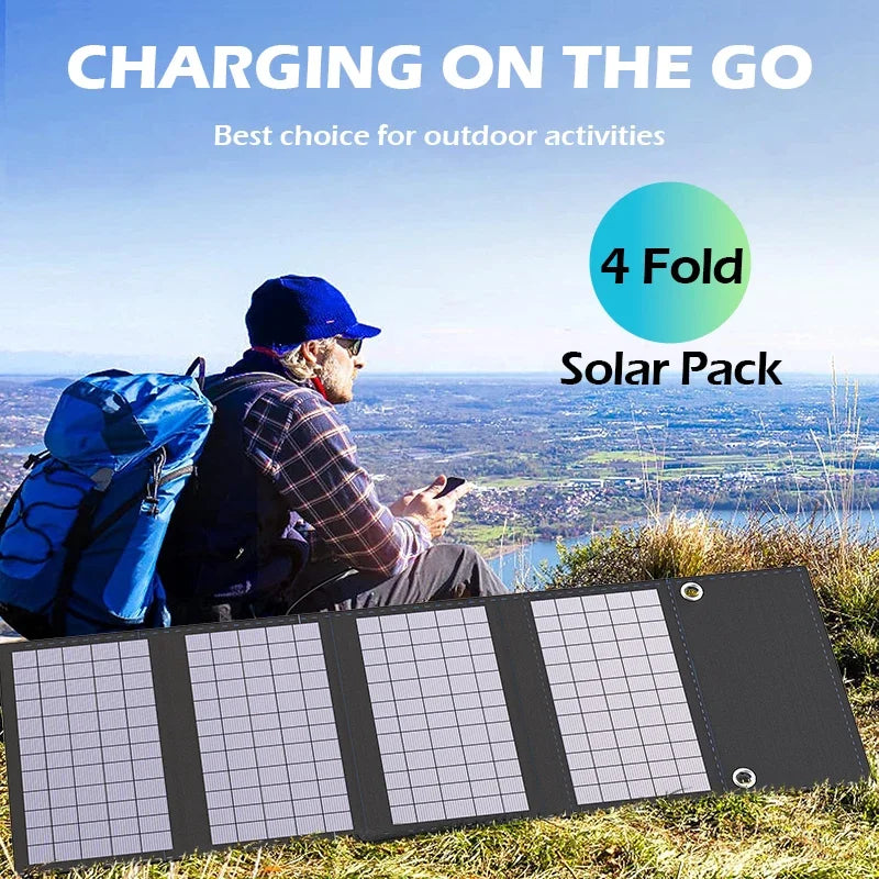 Ultra-Light Solar Panel Bag Budget 600W/1000W Solar Generator - Folding Panel with USB/DC, Perfect for Home & Outdoor Use