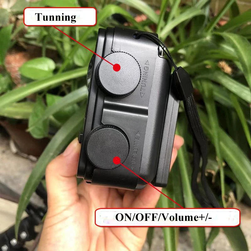 Portable Emergency Radio Solar FM AM SW1-6 Radio Receiver Bluetooth Speaker with Flashlight TF Card USB Drive MP3 Music Player