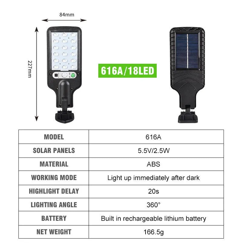 Solar light outdoor courtyard light human body sensing light wall light integrated household solar street lights burst bright