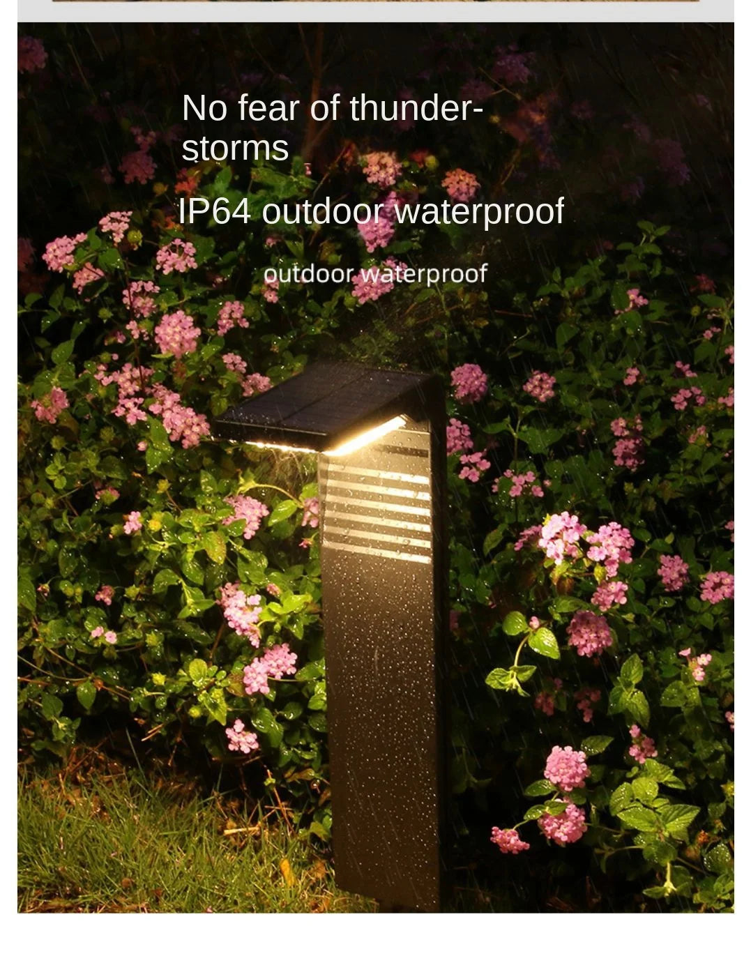 LED Solar Lawn Lights Outdoor Waterproof Courtyard Lights Garden Villas Residential Areas Decorative Areas