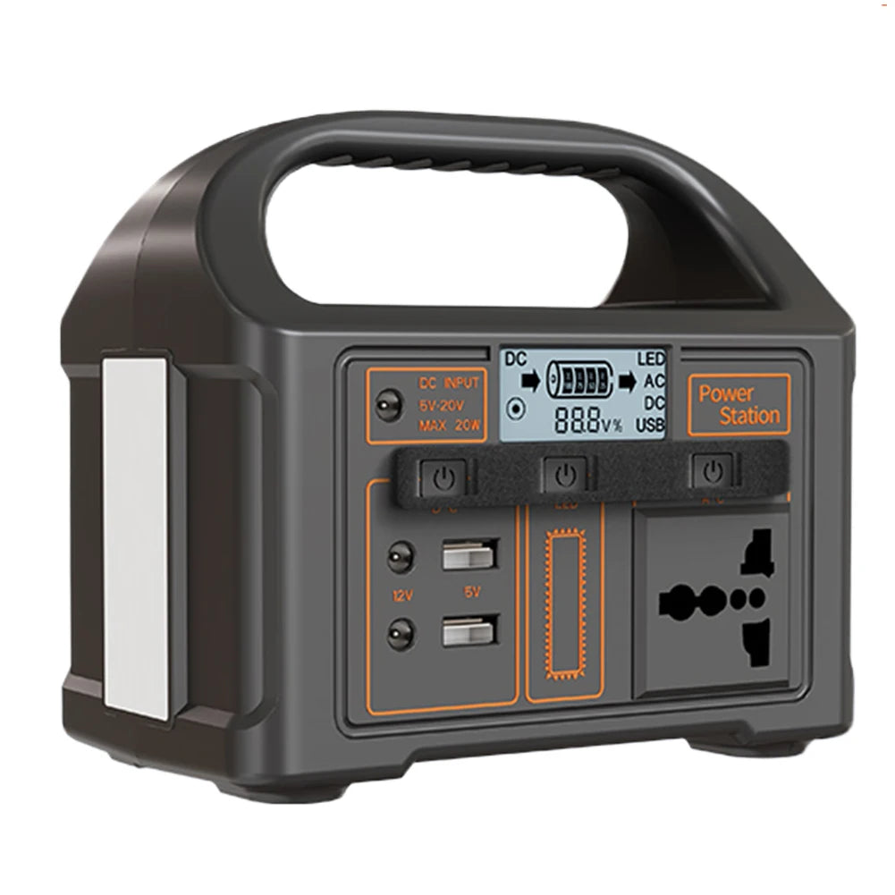 110V/220V Solar Power Station 100W Portable Power Generator Outdoor Camping Power Bank Portable Outdoor Generator Power Bank