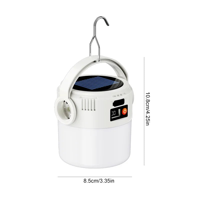 Solar Camping Lights Lightweight Led Camping Lantern Waterproof Foldable Lights For Outdoor Home Hiking Night Use