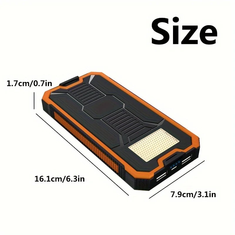 Xiaomi SolarPower 200000mAh Portable Power Bank Large Capacity Solar Outdoor External Battery Camping Fast Charging LED Display