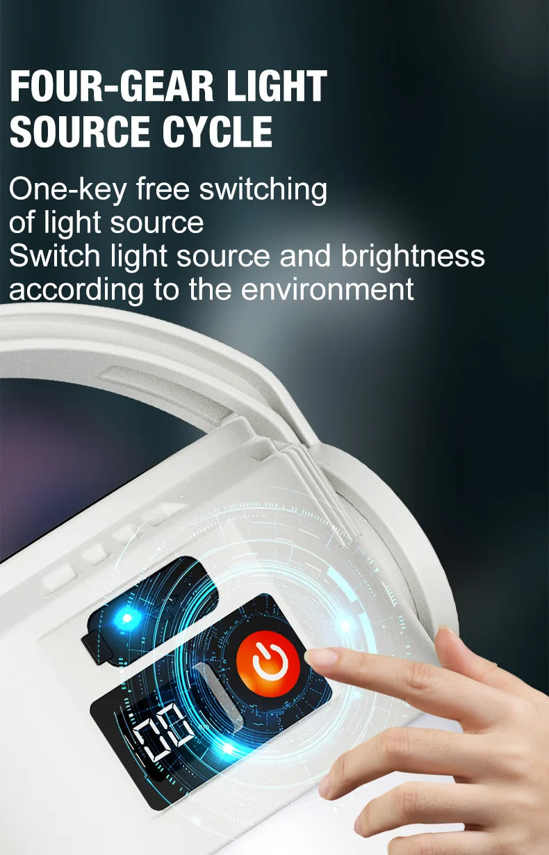 Solar Camping Lights Lightweight Led Camping Lantern Waterproof Foldable Lights For Outdoor Home Hiking Night Use