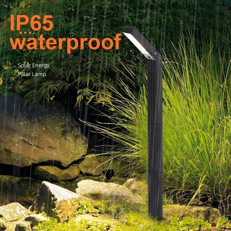 Solar LED Pathway Lights RGB or 3 Colors Solar Outdoor Lights IP65 Waterproof Garden Lamp for Outside Landscape Path Yard