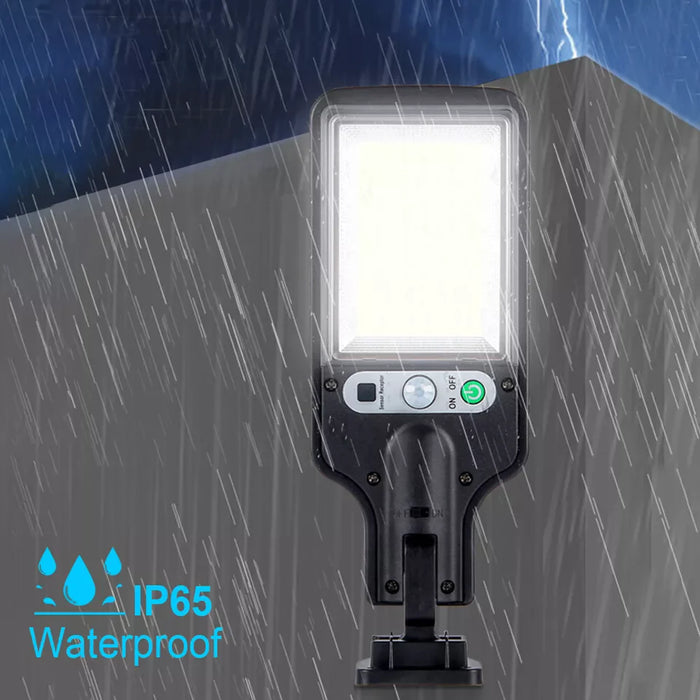 Outdoor Solar Street Light 117COB Human Body Sensing Courtyard Light Wall Light Waterproof Courtyard Garden Household Lighting