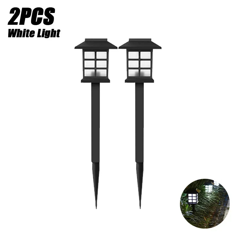 Led Solar Pathway Lights Waterproof Outdoor Solar Lamp for Garden/Landscape/Yard/Patio/Driveway/Walkway Lighting