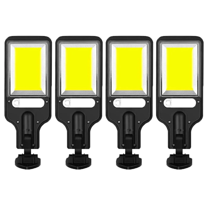 Solar Street Light Outdoor 3 Modes PIR Motion Sensor IP65 Waterproof Dusk To Dawn Suitable for Gardens Courtyards Lanes